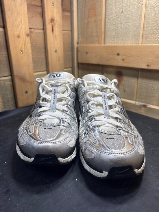 Nike P-6000 CN0149-001 Silver Metallic Mens Running Shoes Size US 10.5 UK 9.5 main image 5